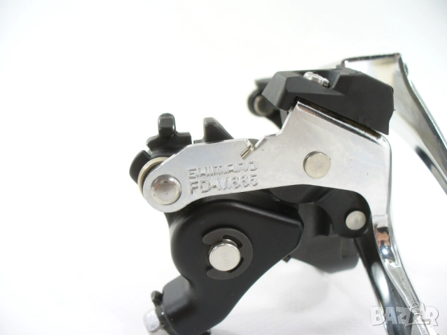 Shimano SLX FD-M665-E 2x9 декланшор за МТБ планински байк, Low Direct Mount E2, снимка 9 - Части за велосипеди - 51789106