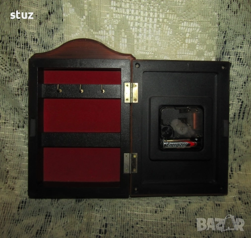 Стенен часовник със скрита кутия за ключове, снимка 8 - Декорация за дома - 52863008