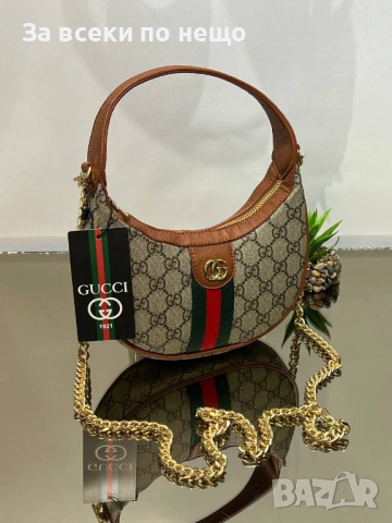Gucci Дамска Чанта Гучи - Налични Различни Цветове Код SK724, снимка 4 - Чанти - 53146462