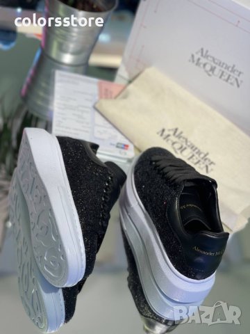 Дамски черни кецове  Alexander McQueen  код Br-Z90, снимка 2 - Кецове - 42266179