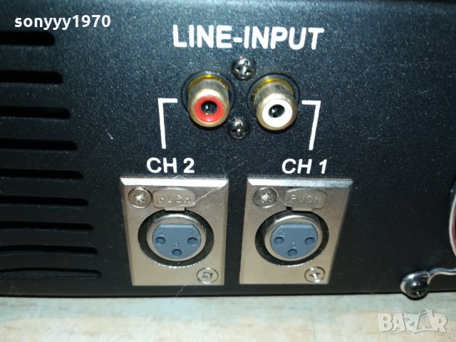 NOVEX AMP6000 2X300W MAIN AMPLIFIER 0310210827, снимка 9 - Ресийвъри, усилватели, смесителни пултове - 34330958