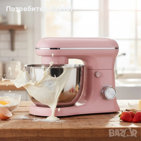 5L стационарен Планетарен миксер , снимка 5 - Миксери - 51886871
