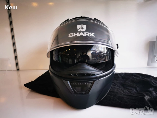 Каска Shark Speed R Blank с очила, снимка 3 - Аксесоари и консумативи - 53018555