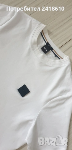 Hugo Boss Tiburt 278 Mercerised  Cotton Mens Size S НОВО! ОРИГИНАЛ МъжкаТениска!