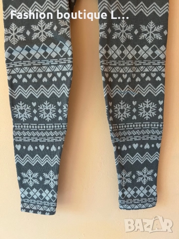 Сив мек клин с плюш отвътре М размер 🩶, снимка 3 - Клинове - 51847217