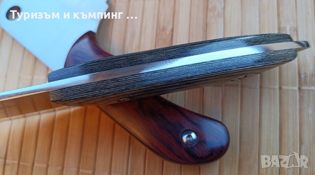 Малък сатър /нож / за кълцане, рязане и сечене SANJIA , снимка 13 - Ножове - 9292061