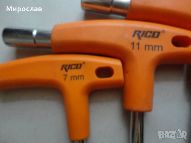 RICO ИНСТРУМЕНТ ИНСТРУМЕНТИ КЛюч КАМЪК ВЛОЖКА ГЕДОРЕ, снимка 2 - Ключове - 29769851