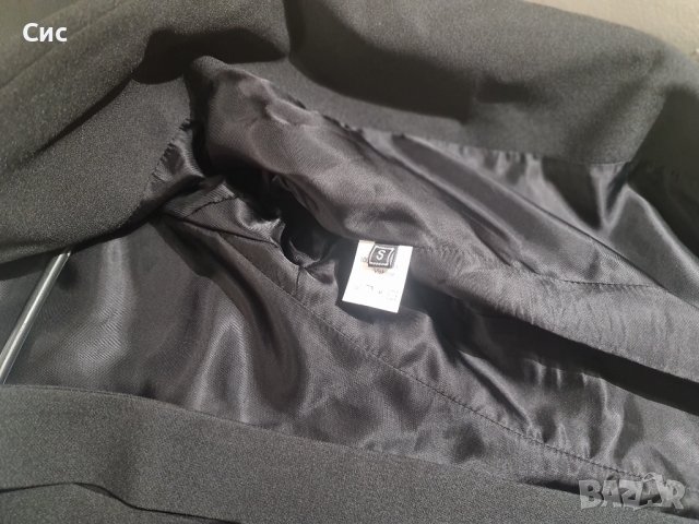 Рокля тип сако с естестви пера от марабу, снимка 4 - Рокли - 40436263