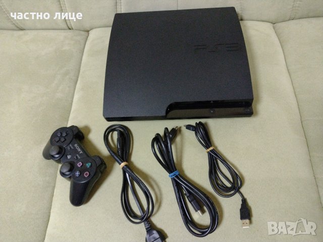 Продавам Playstation 3 Slim 160gb. + GTA V, снимка 4 - PlayStation конзоли - 38783515