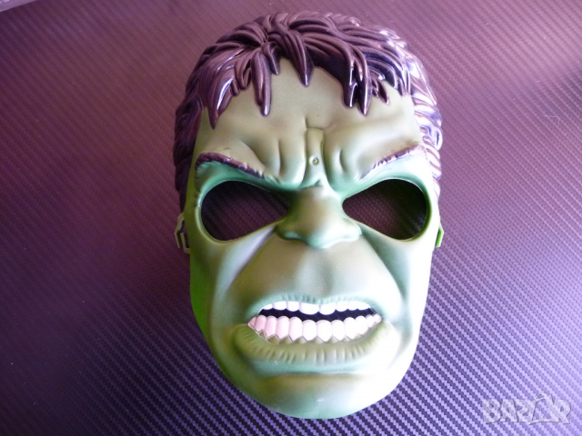 Маска Хълк Hulk Marvel детска герой зеления