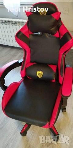 ❗Ергономичен геймърски стол с поставка за крака – комфорт и стабилност за дълги часове без болка, снимка 3 - Столове - 53239541