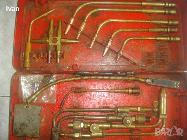 ГОЛЯМ НЕМСКИ КОМПЛЕКТ ГОРЕЛКИ И РЕЗАК ЗА ОКСИЖЕН ЗА ГАЗОКИСЛОРОДНО АЦЕТИЛЕН ЗАВАРЯНЕ РЯЗАНЕ СПОЯВАНЕ, снимка 3 - Други инструменти - 37486903
