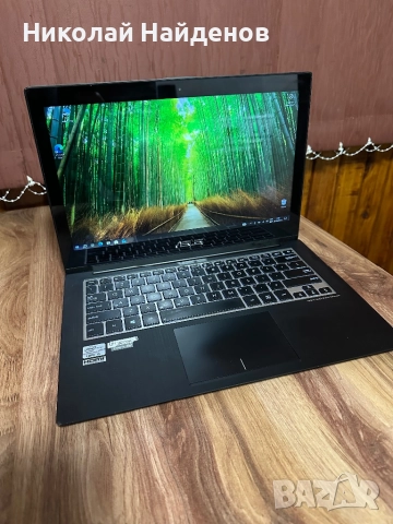 Asus UltraBook 13.3inch-5чБстерия/i5-3317 4x2.60Ghz/ 120GB SSD/ Touchscreen, снимка 1