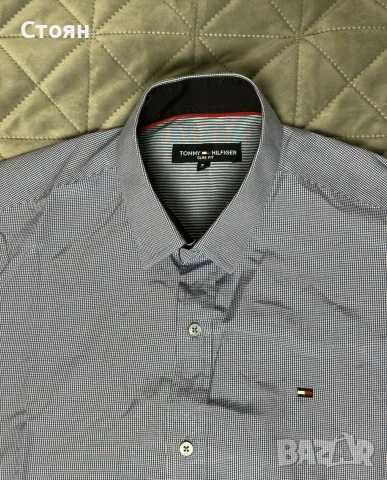 Мъжка риза Tommy Hilfiger размер S, снимка 2 - Ризи - 56144256