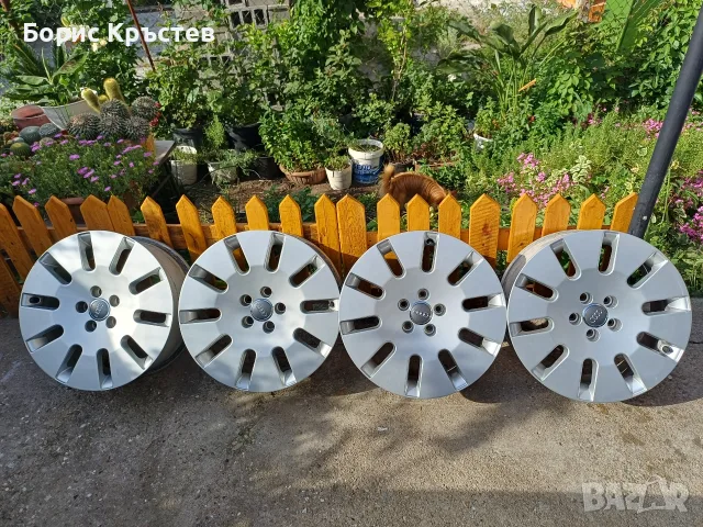 18ки Audi OE 5x112mm, снимка 3 - Гуми и джанти - 55778766