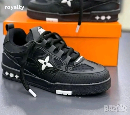 Louis Vuitton Черни Маратонки 36-44 Номер 