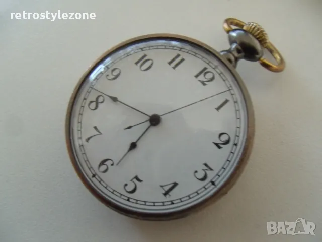 № 7977 джобен часовник   - кварцов механизъм  - работещ , снимка 3 - Други ценни предмети - 49764903