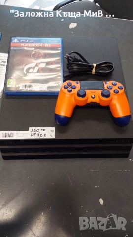 Playstation 4 PRO + 1х Джойстик + Игра