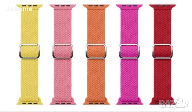 Текстилни каишки Apple Watch , снимка 3 - Каишки за часовници - 42345074