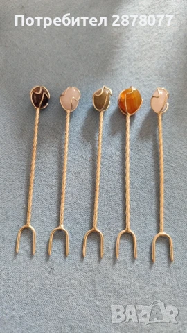 Малки вилички и лъжички, всеки комплект е 20 лв. Всички заедно 50, снимка 5 - Прибори за хранене, готвене и сервиране - 50495198