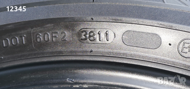 225/60R17 грайфер 7мм-№666, снимка 6 - Гуми и джанти - 44793644