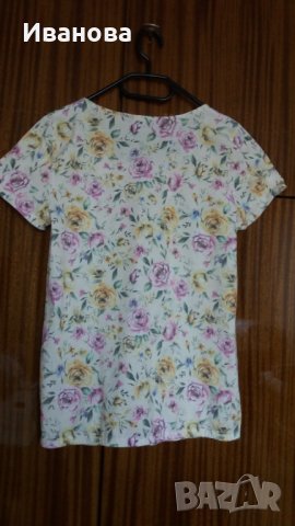 Цветна блузка, снимка 7 - Тениски - 40532440