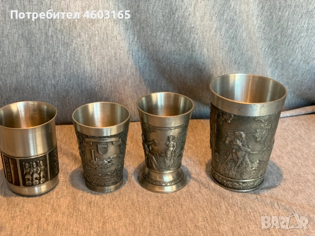 калаени чаши, снимка 3 - Антикварни и старинни предмети - 52793234