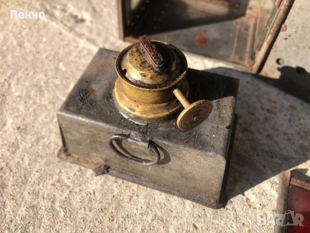 стара военна лампа /фенер/ - WWI-WWII - GERMANY, снимка 13 - Антикварни и старинни предмети - 50890330