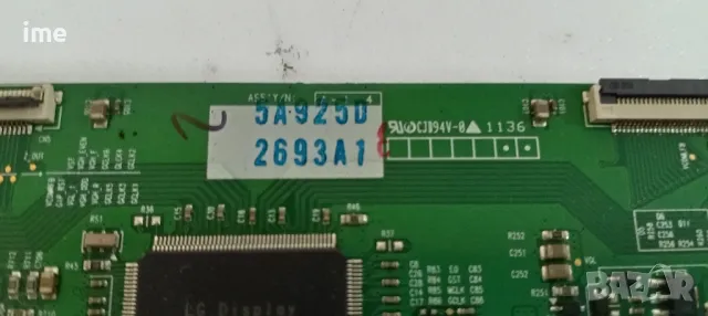 TCON V632/42/47FHD120HZ, 6870C-0358A Ver1.0. Свален от телевизор LG42LW4500., снимка 6 - Части и Платки - 47806730