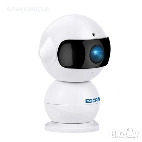 IP камера за нощно виждане 360 градуса ротационна аларма ESCAM Elf QF200 WiFi Двупосочно аудио, снимка 10 - IP камери - 54174857