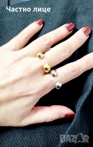 Дамски пръстен от стомана  