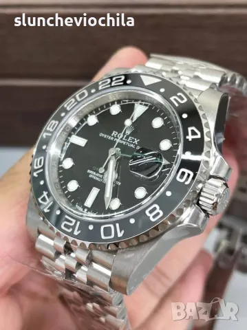 Clean Factory New Rolex GMT Master II часовник, снимка 2 - Мъжки - 48895901