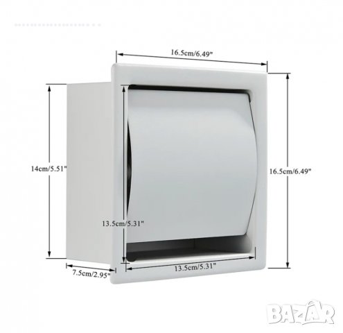 Душ за вграждане с дисплей  30х30, снимка 12 - Други стоки за дома - 31842118