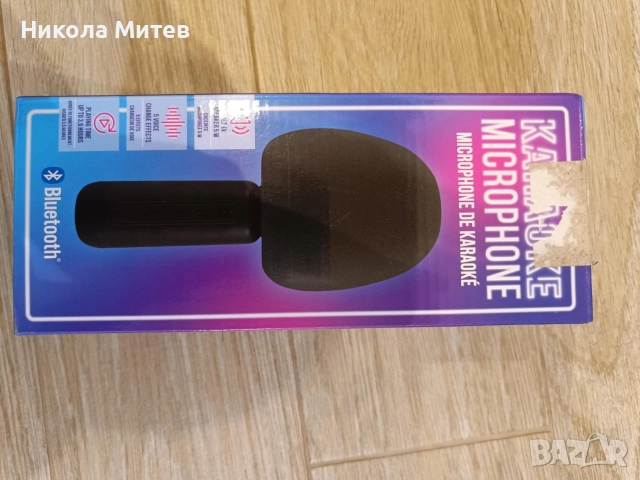 Микрофон за караоке , снимка 2 - Музикални играчки - 52976404