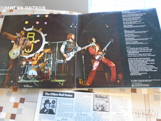 плоча Bachman-Turner overdrive, снимка 3 - Грамофонни плочи - 52895367