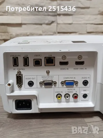 Ултра късофокусен проектор NEC NP-UM301WG, снимка 7 - Плейъри, домашно кино, прожектори - 46215751