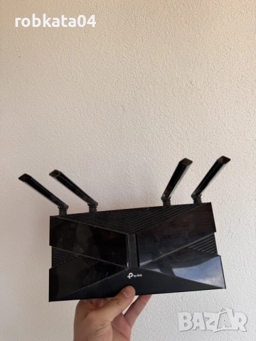 Мощен Wi-Fi 6 Рутер TP-Link Archer AX1800 (Gigabit, Dual-Band)
