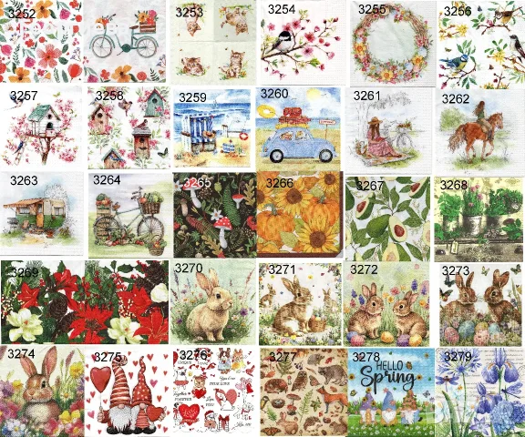 Салфетки на бройка 10, снимка 9 - Други - 55479204