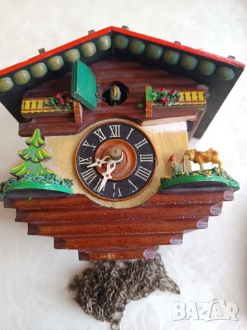Стенен часовник с кукувица , снимка 7 - Стенни часовници - 40638497