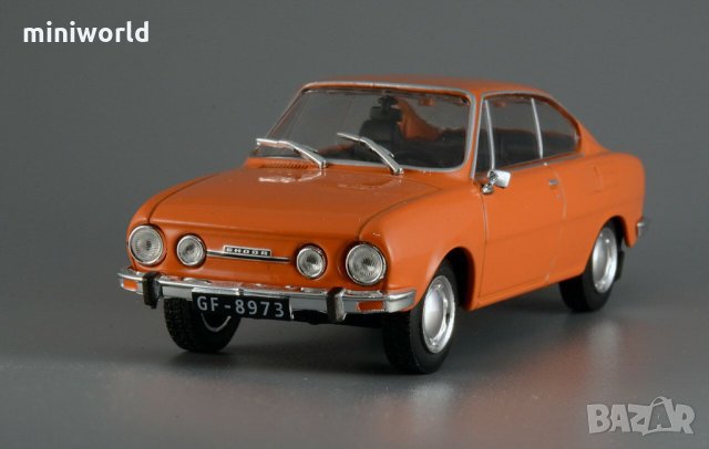 Skoda 110R Sport 1975 - мащаб 1:43 на DeAgostini моделът е нов в блистер