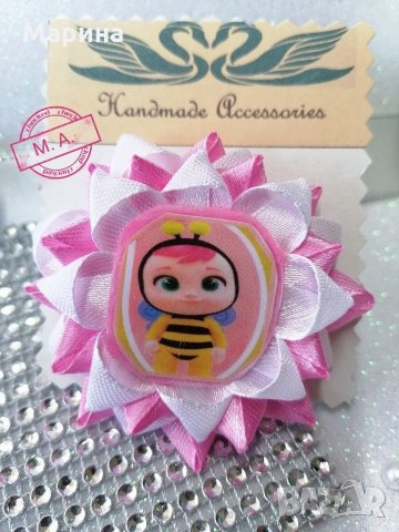 Край бейби- екслюзивни аксесоари за коса на плачещи кукли Cry Babies, снимка 6 - Шноли, диадеми, ленти - 31923617