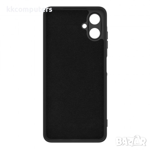 Силиконов кейс bSmart Silicone Soft Cover, За Samsung Galaxy A07, Черен и Протектор, снимка 3 - Калъфи, кейсове - 51922515