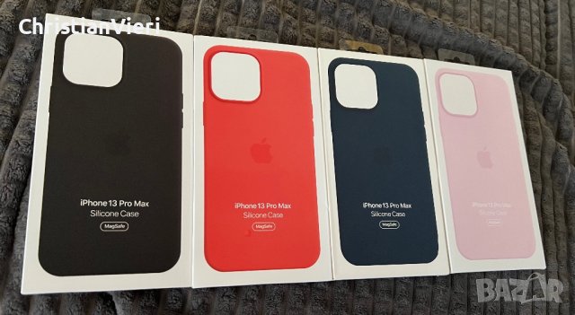 ПРОМО!!! iPhone 13 Pro Max original silicone case with MagSafe/кейс, снимка 3 - Калъфи, кейсове - 42228777