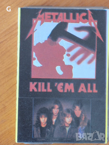 Metallica, Лот 5 оригинални аудио касети, кутии и обложки:, снимка 7 - Аудио касети - 54337468