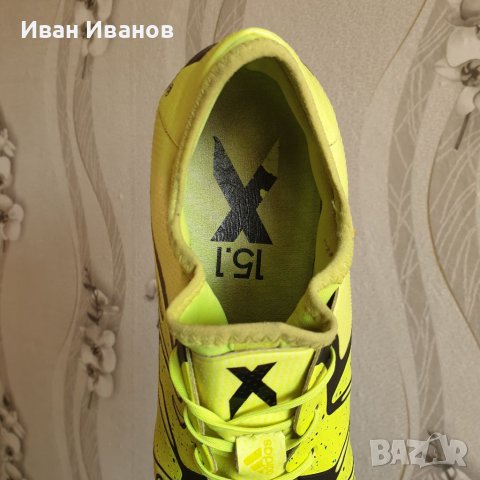професионални бутонки  adidas X 15.1 FG/AG   номер 43,5-44, снимка 8 - Футбол - 40312495