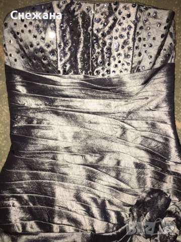 Абитуриентска рокля с камъни Swarovski, снимка 5 - Рокли - 37366471