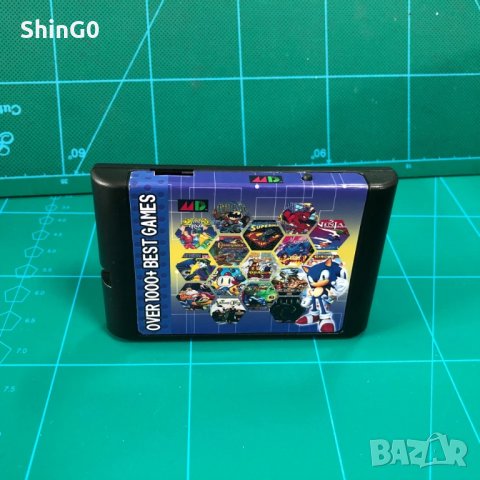 1000+ игри за Sega Mega Drive Дискета EDMD Everdrive 8GB карта