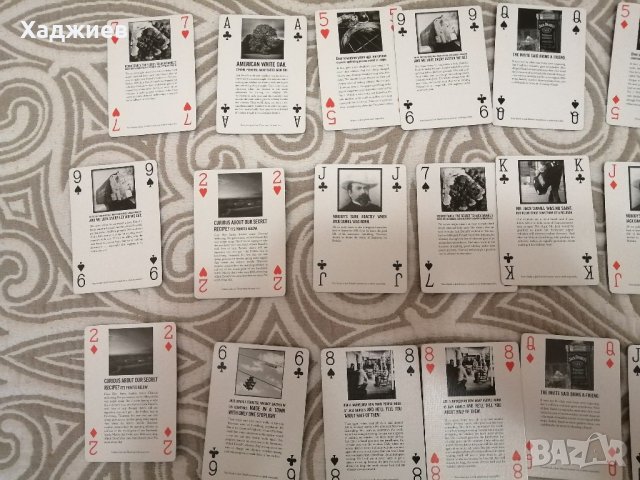 Тесте карти за игра Джак Даниелс, снимка 4 - Карти за игра - 34518402