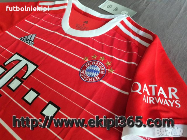 ПРОМО - Байерн Мюнхен титулярна НОВА тениска сезон 2022/2023, снимка 3 - Спортни дрехи, екипи - 22105131