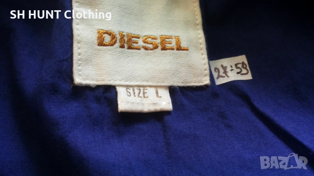 DIESEL Mens Original Jacket размер L оригинално мъжко яке 27-59, снимка 14 - Якета - 52730210